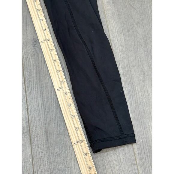Lululemon Womens Pants Leggings Elastic Waist Stretch Gym Workout Black Size 4 - Picture 6 of 6